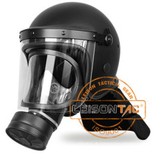 Riot-Helm mit Gasmaske nimmt die strukturell verstärkte PC/ABS-material